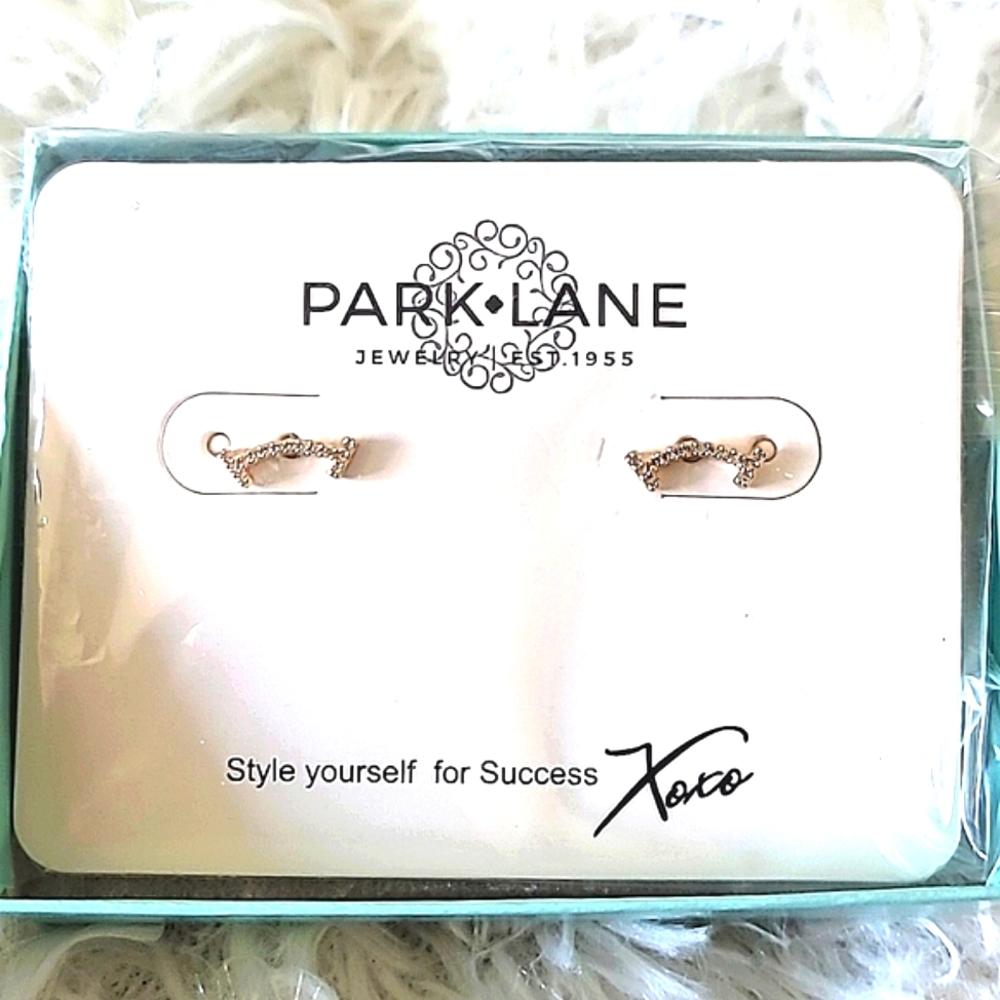 Park Lane Gold Earrings with Sterling Silver Posts NEW!